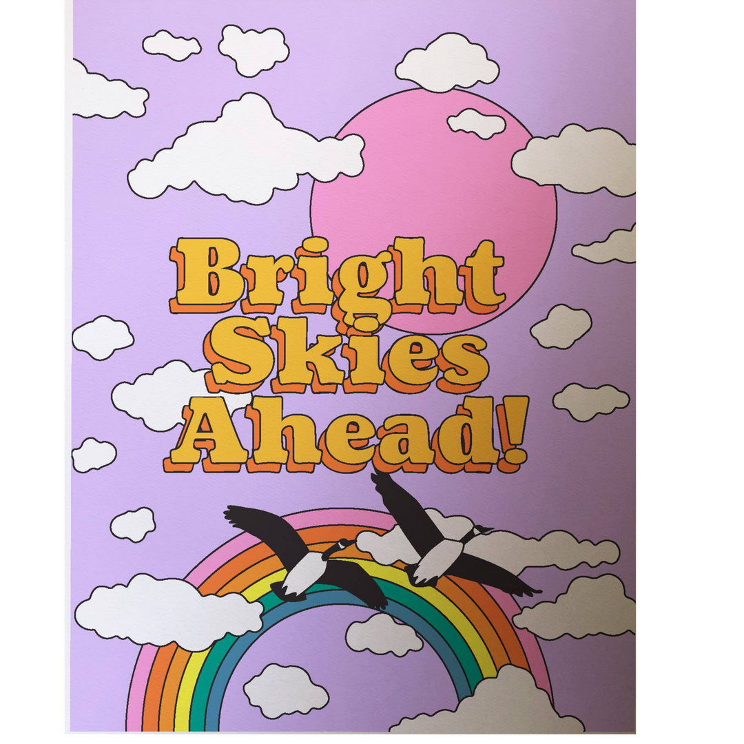 Bright Skies Ahead 11 x 14 Art Print
