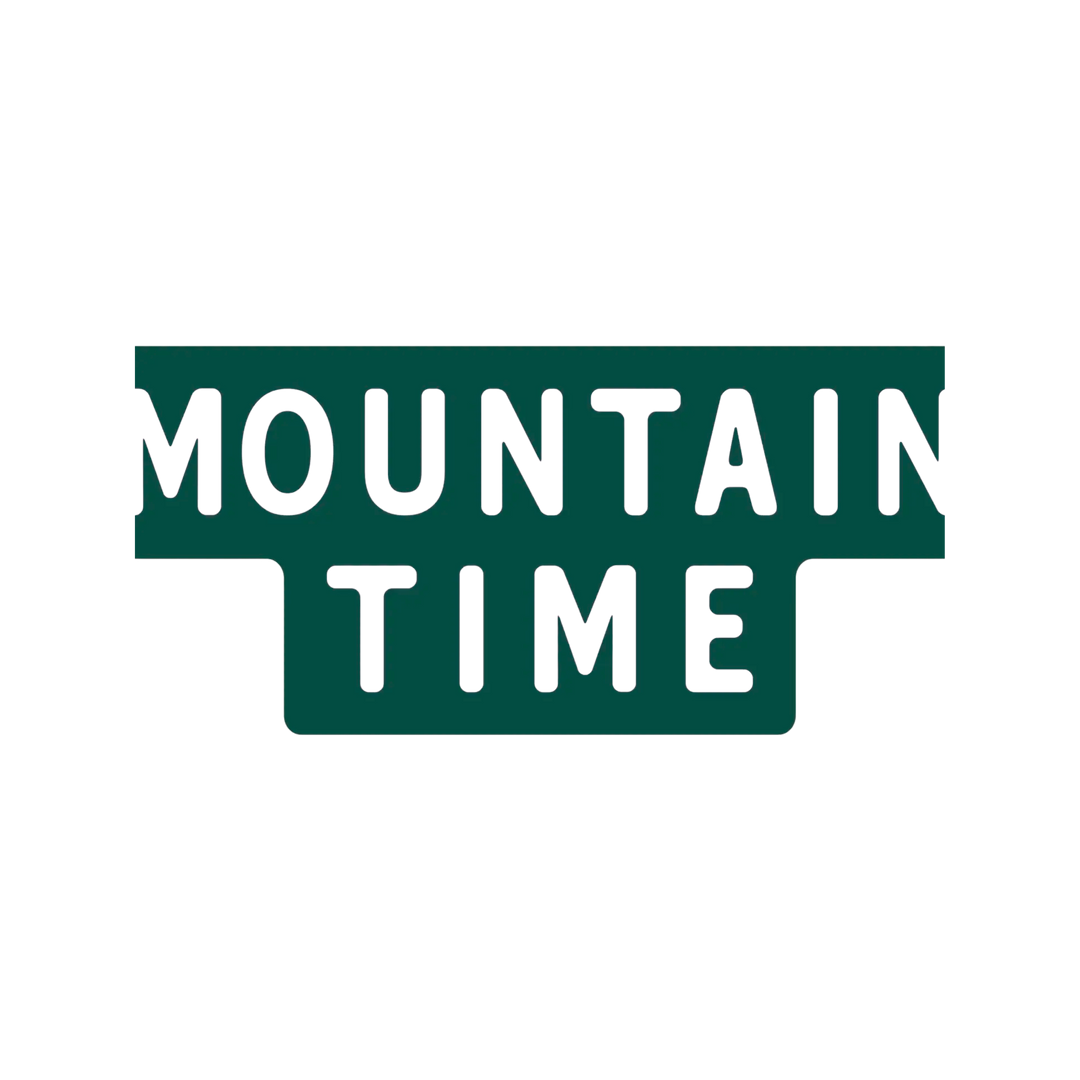 Mountain Time Sticker