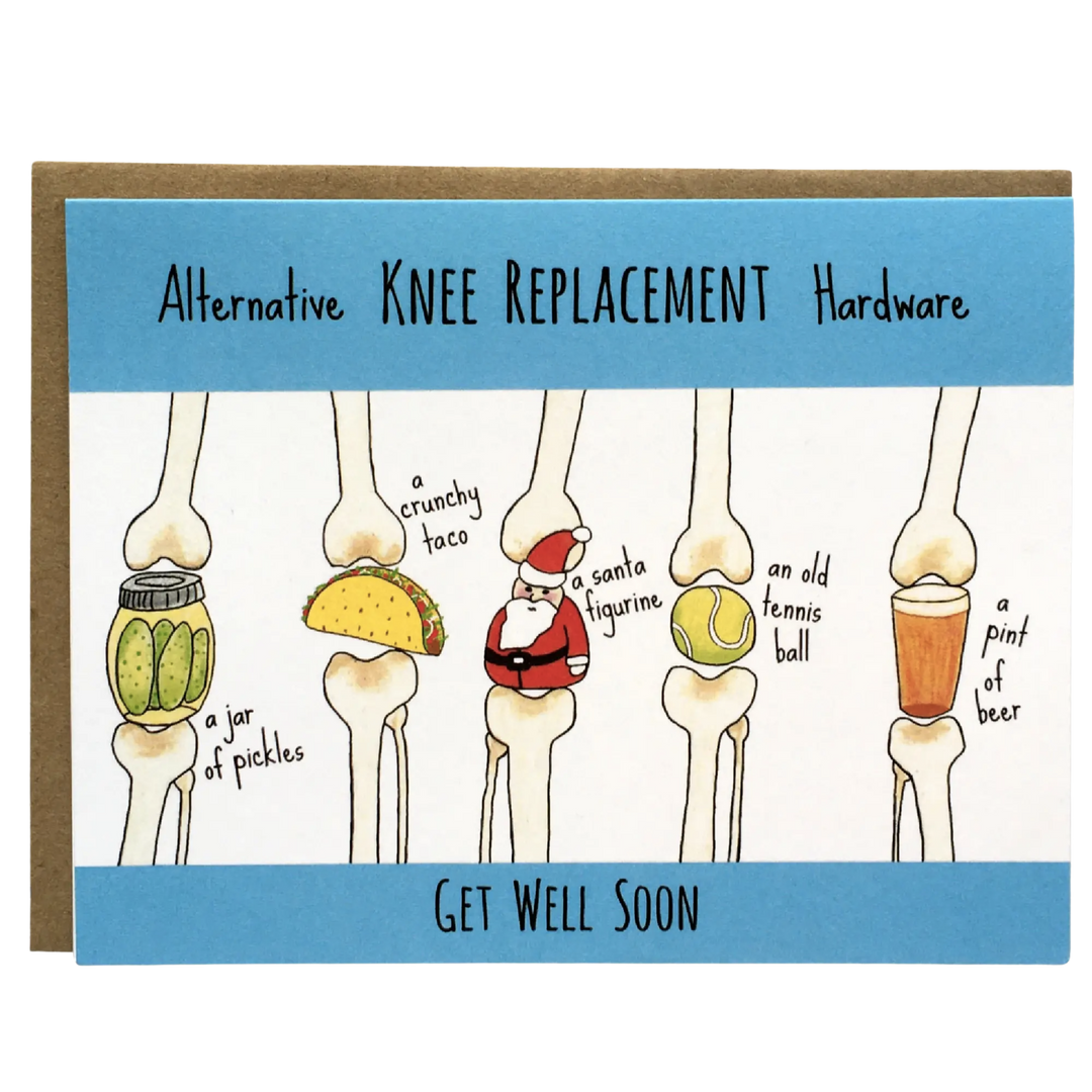 Knee Replacement Get Well Card