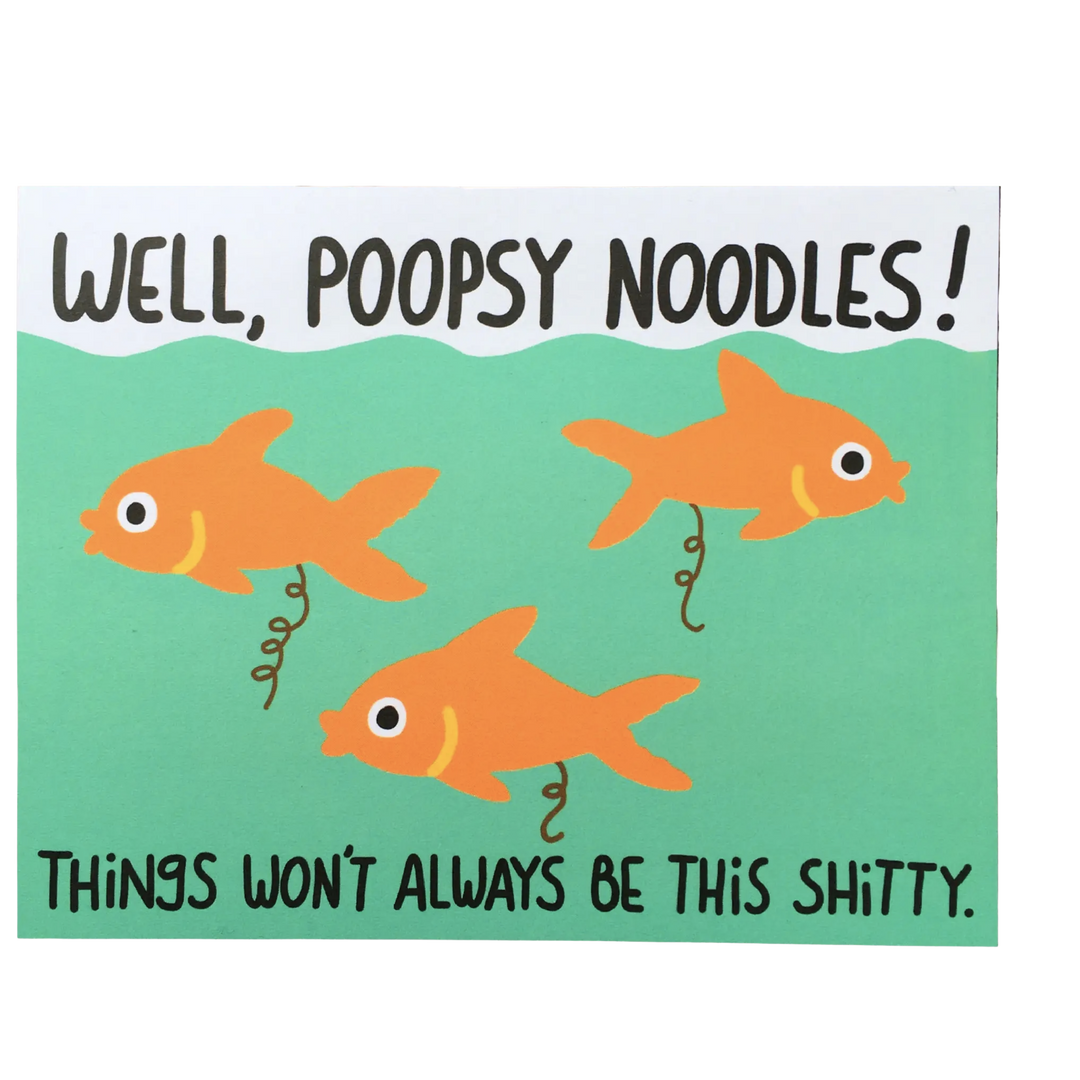 Goldfish Encouragement Greeting Card