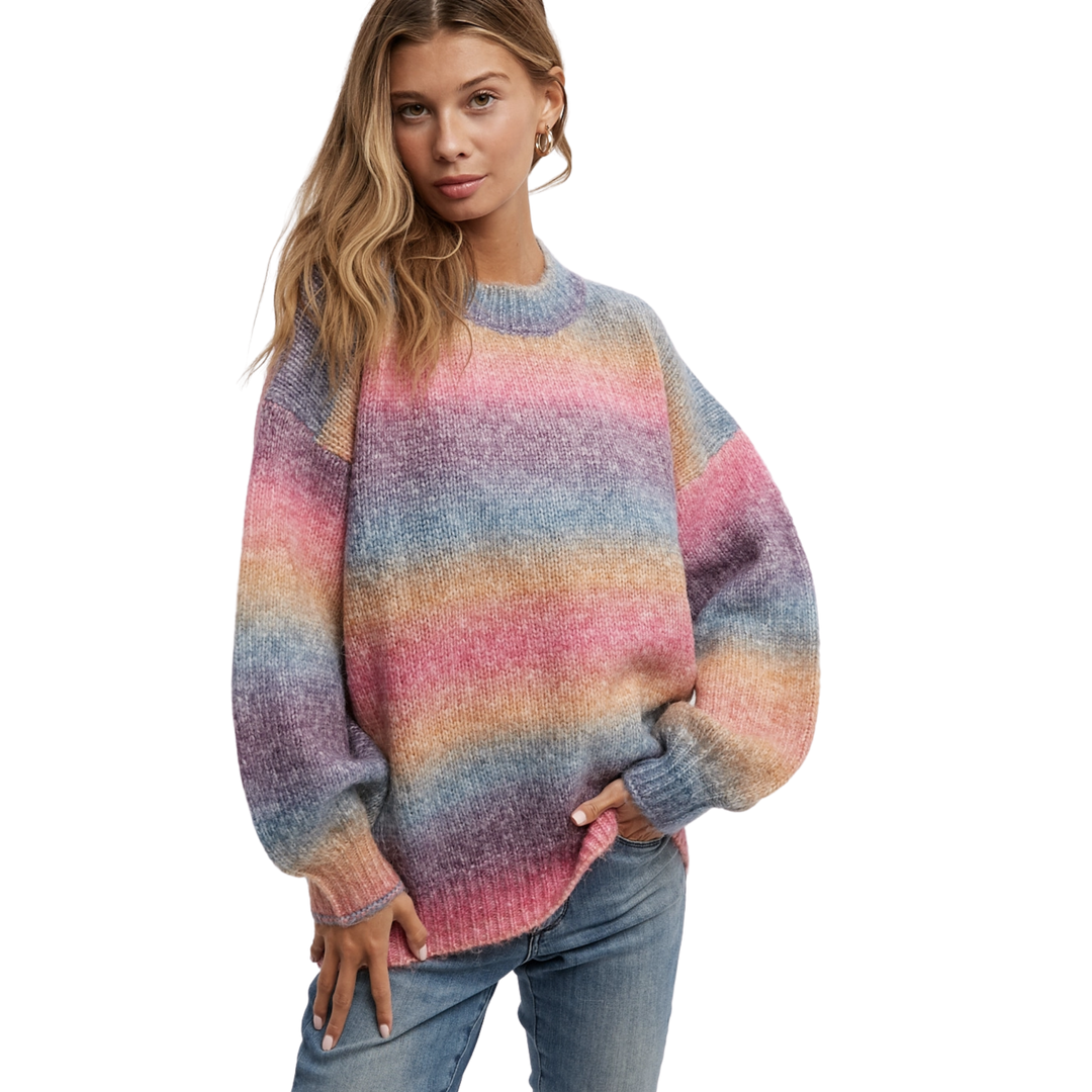 Rainbow Sweater Pullover