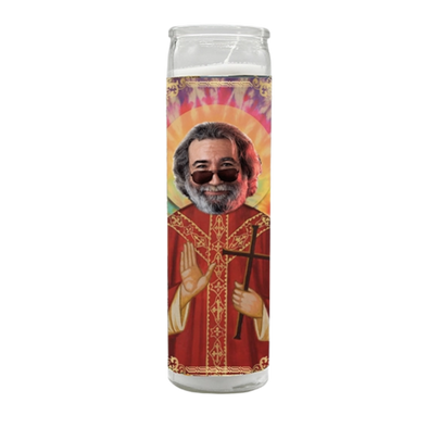 Saint Jerry (Garcia) Candle