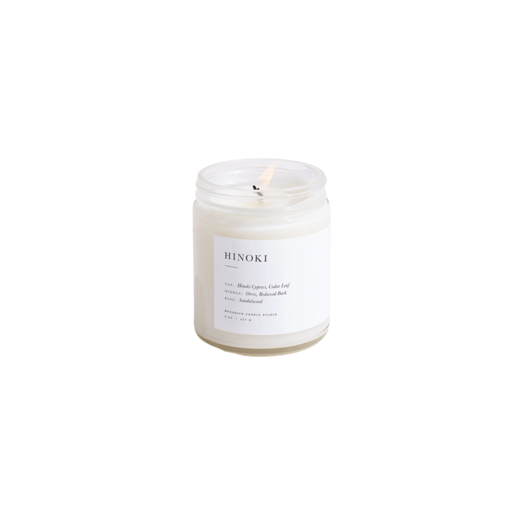 Hinoki Minimalist Candle