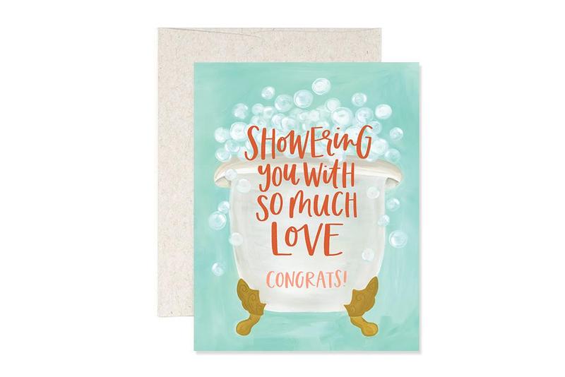 Shower Congrats card