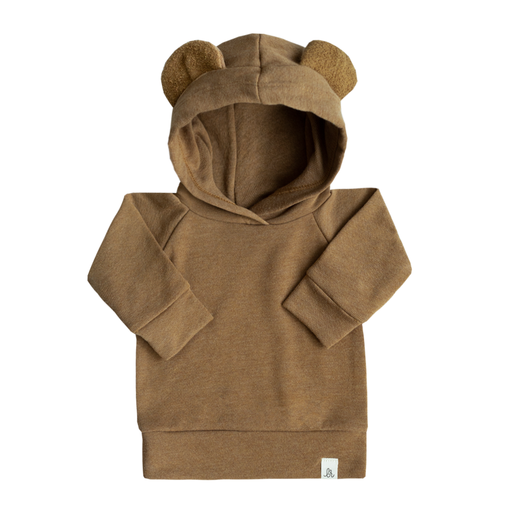 Chestnut Bear Ear Hoodie