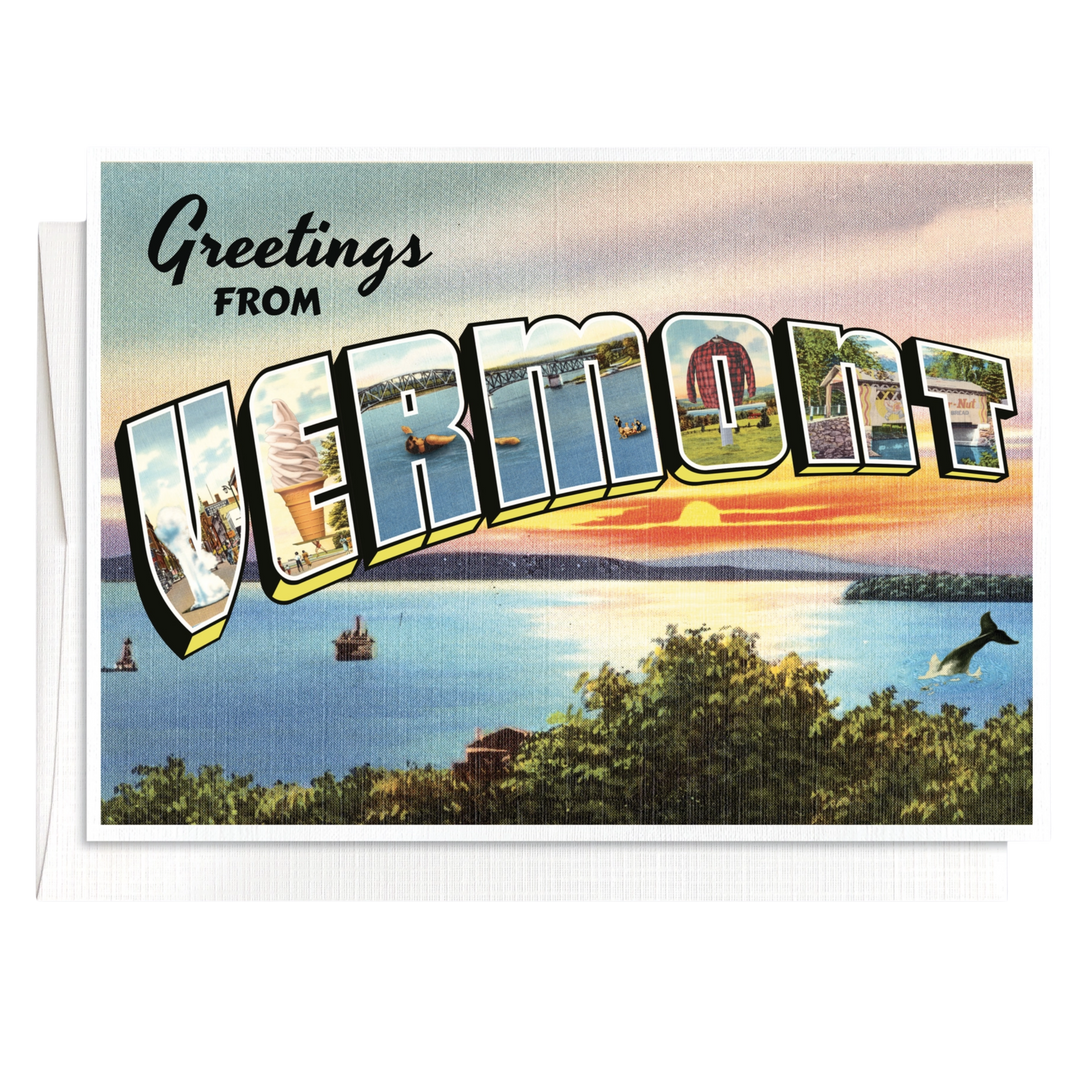 Greetings from Vermont Card