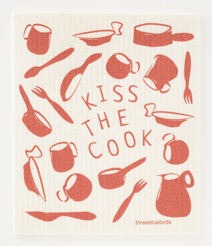 Kiss the Cook Dishcloth