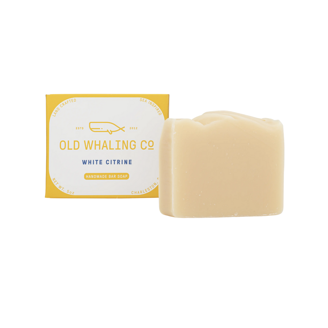 White Citrine Bar Soap