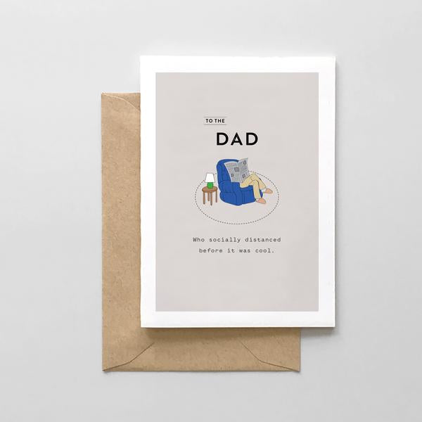 Social Distance Dad Card