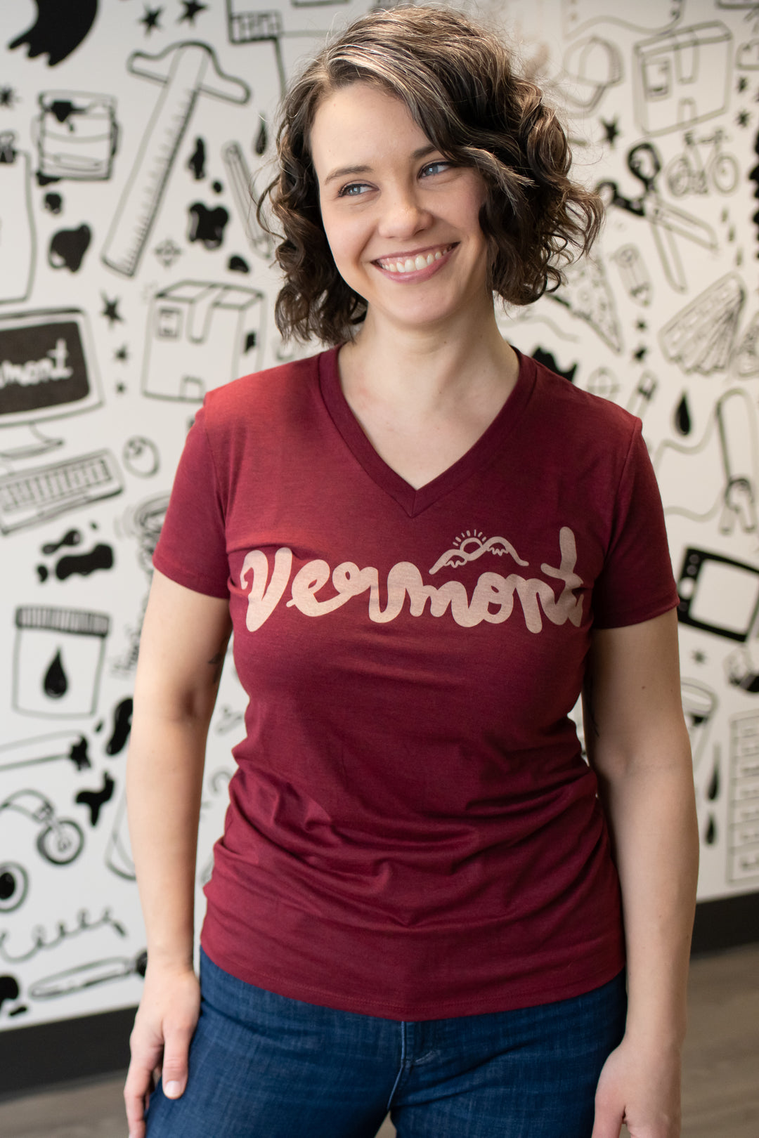 Vermont Script Women's T-Shirt