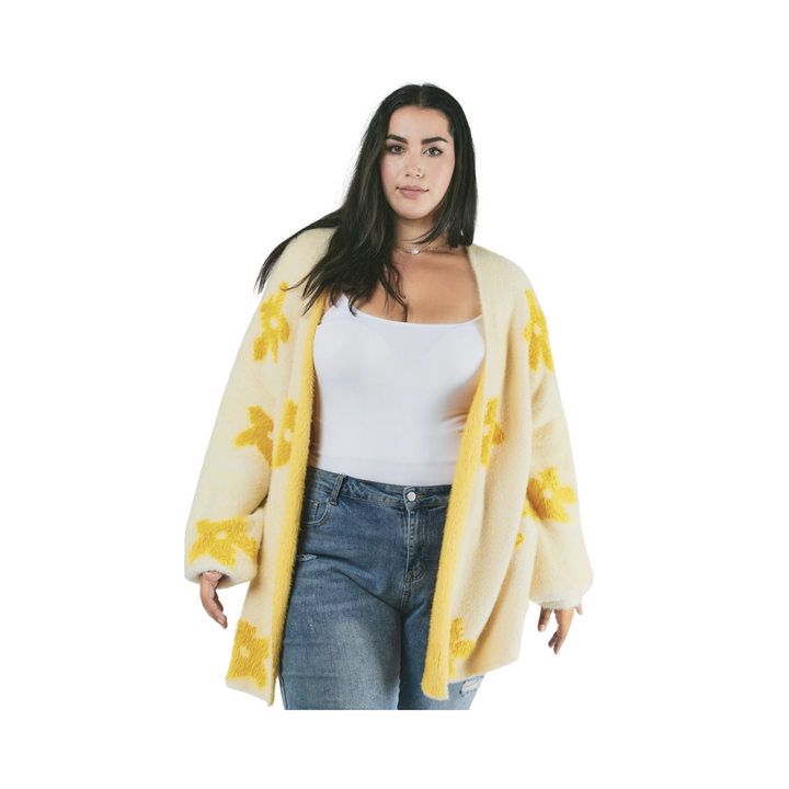 Floral Printed Cardigan