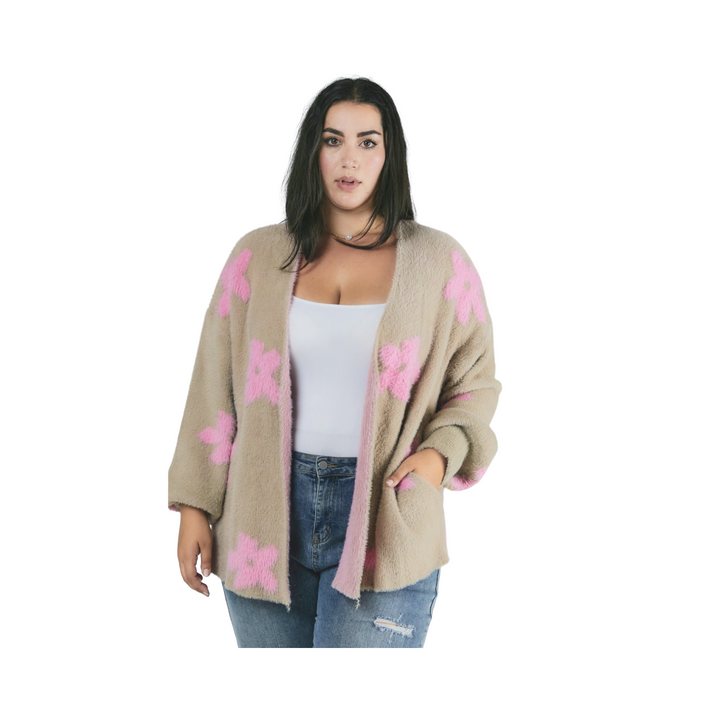 Floral Printed Cardigan