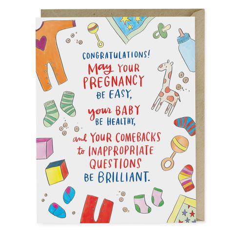 Congratulations! Baby Greeting Card