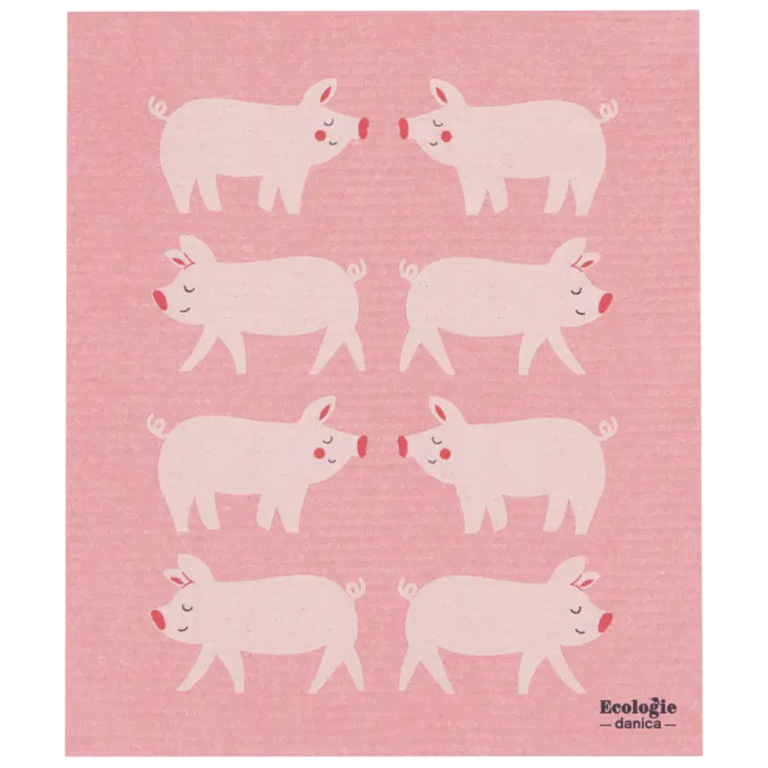Penny Pig Swedish Dish Towel