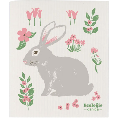 Easter Bunny Swedish Dishcloth
