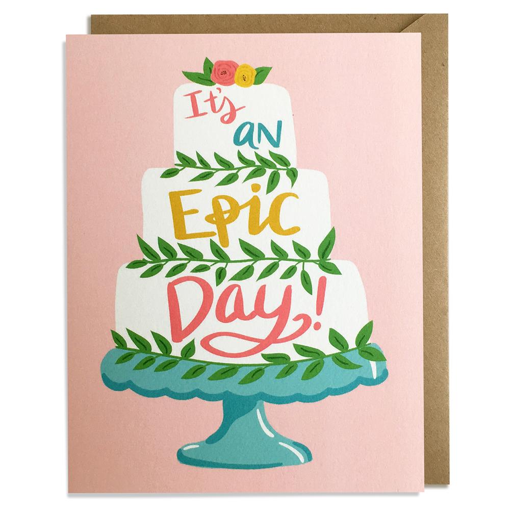 Epic Day - Wedding Card