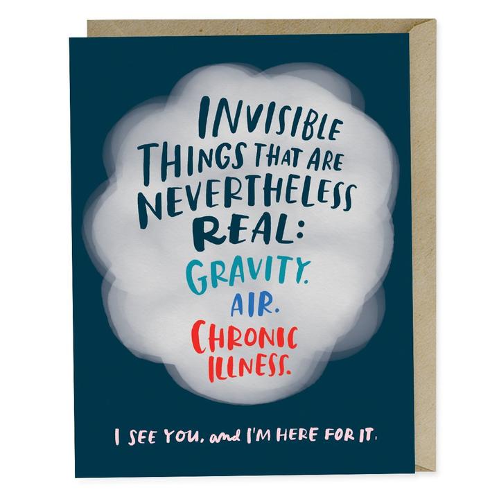 Invisible Illness Empathy Card