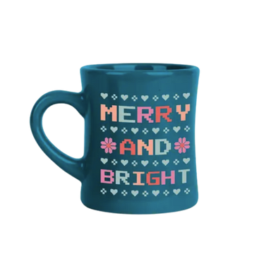 Merry and Bright Holiday Mug