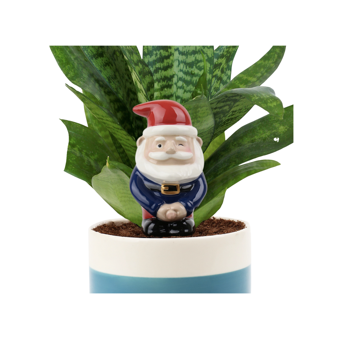 peeing gnome self watering planter Peeing Gnome