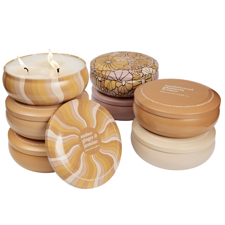 Triple Wick Tin Soy Candle