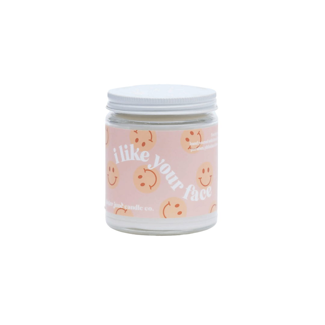 I Like Your Face Apricot Fig Candle