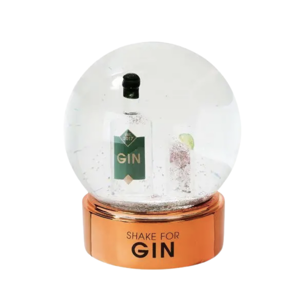 Gin Snow Globe