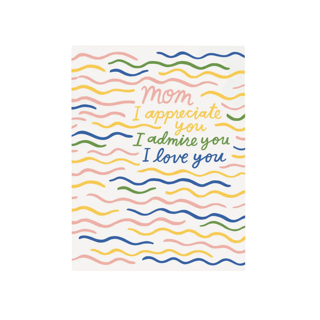 Appreciate Mom Mother's Day Card