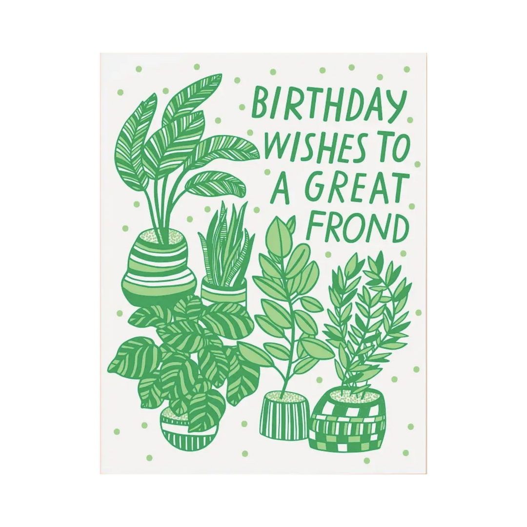 Great Frond Birthday Card