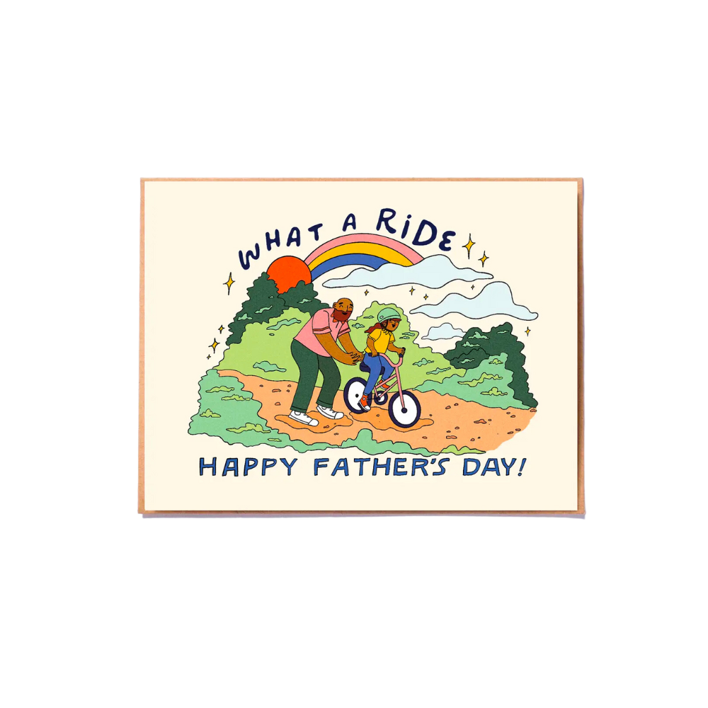 What A Ride Father's Day Card