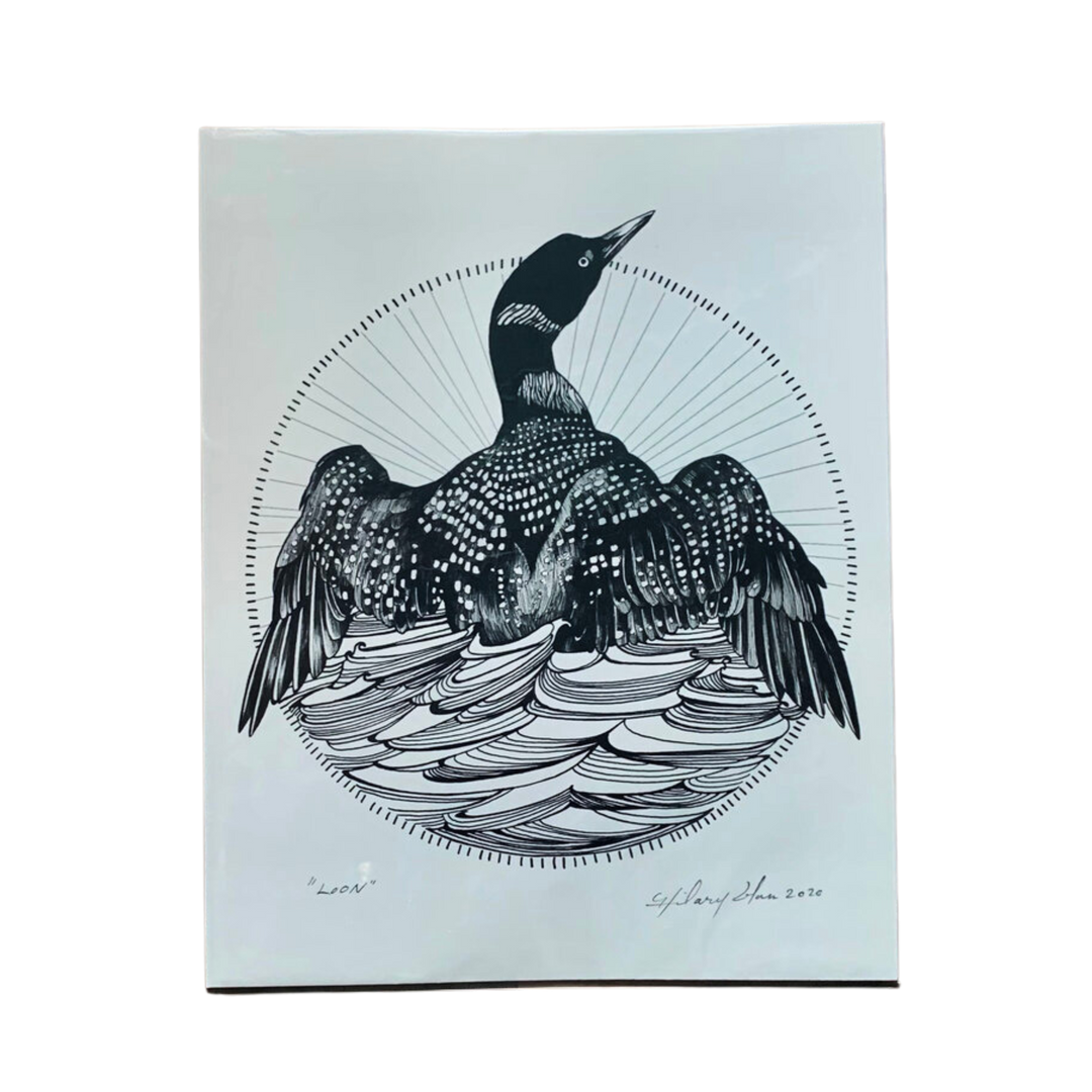 Loon Print 8"x10"