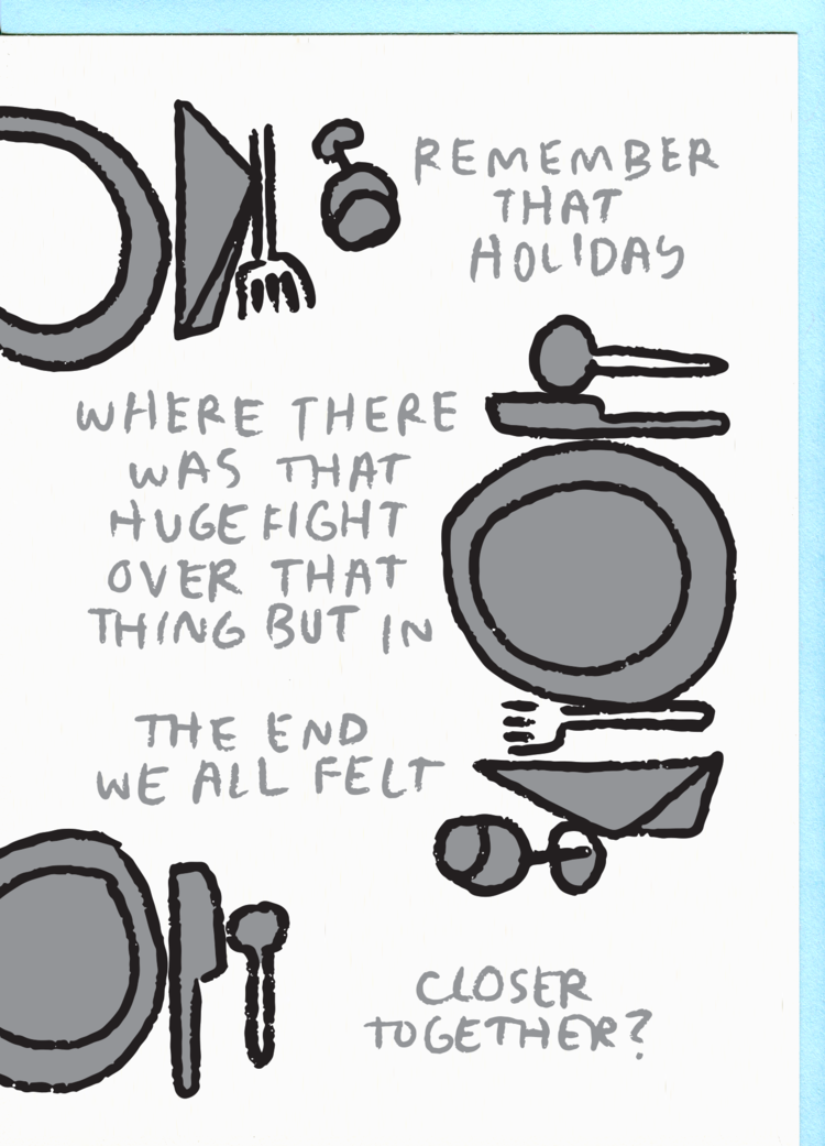 Closer Together Greeting Card