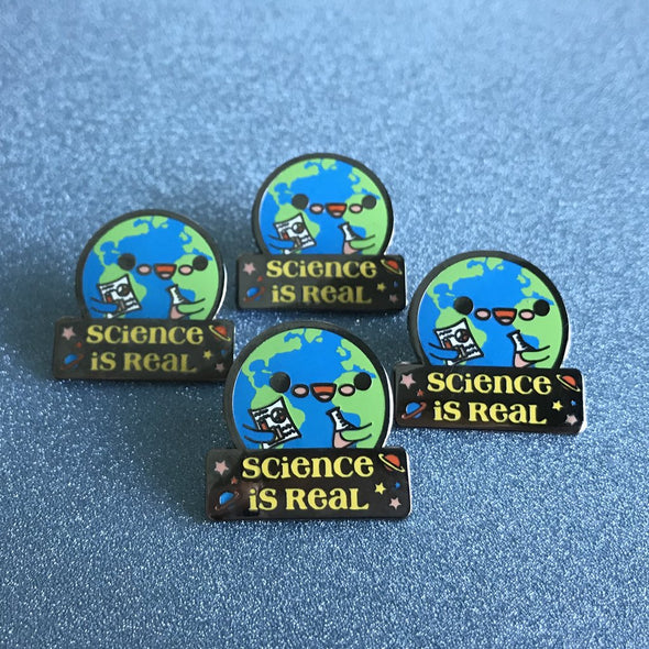 Science Is Real Pin
