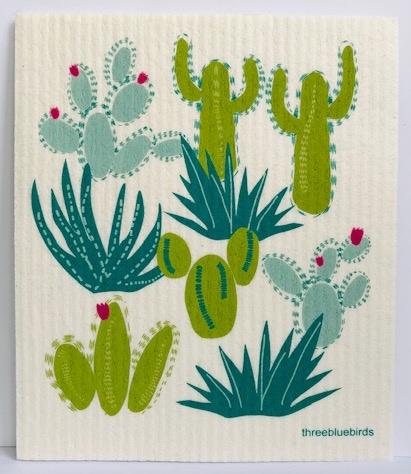 Cactus Swedish Dishcloth