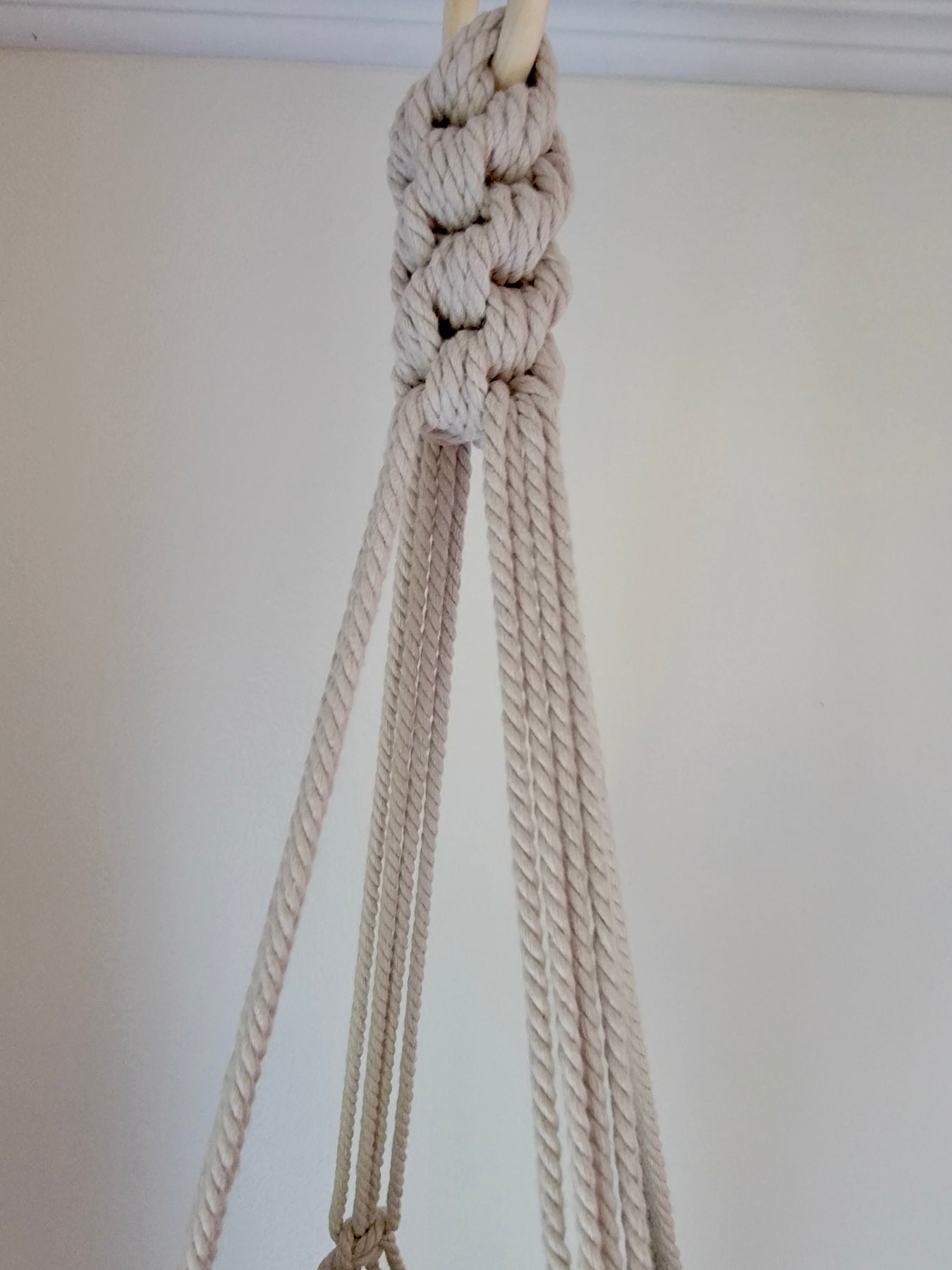 macrame plant hanger crown knot Crown Knot Macrame Plant Hanger – Golden Hour Gift Co