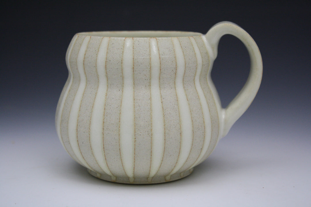 Bubble Mug White Stripes