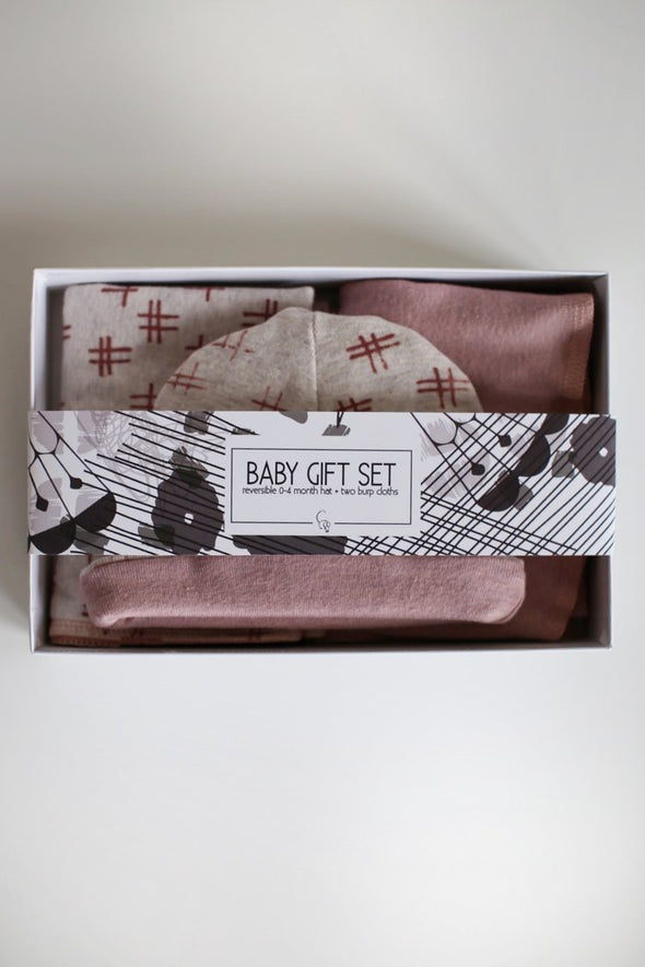 Baby Gift Set - Cross Hatch
