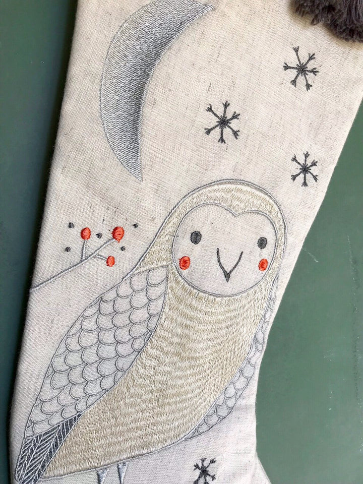 Owl Merriment Stocking