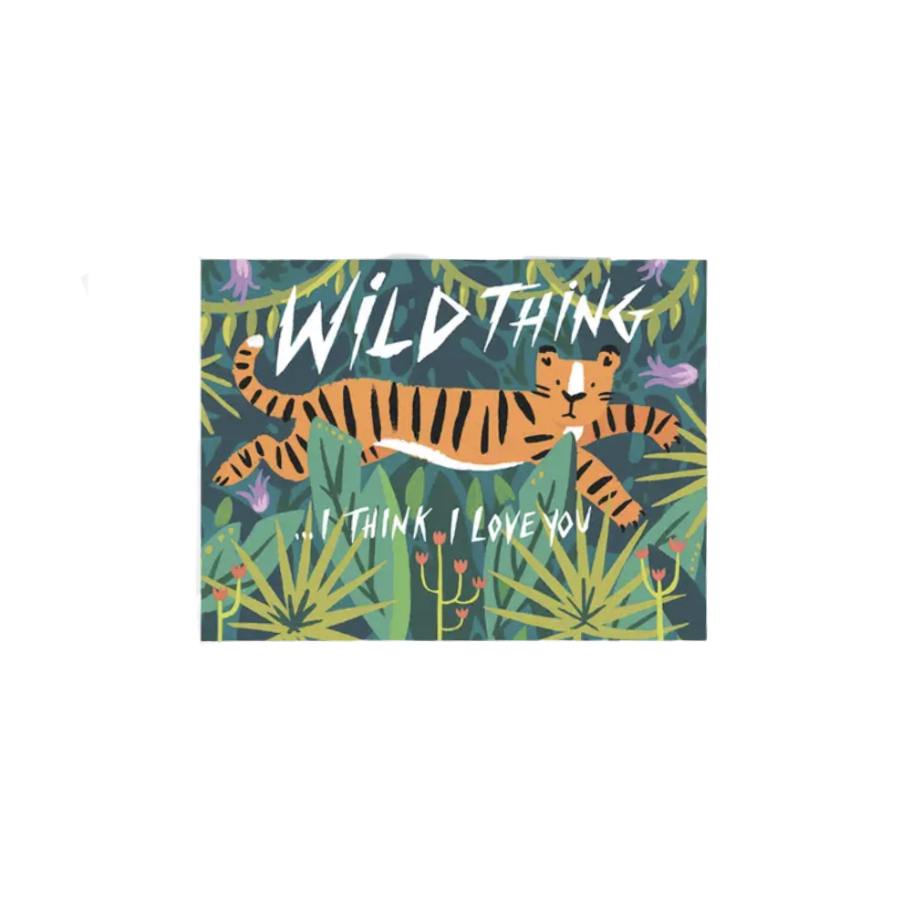 Wild Thing Love Card
