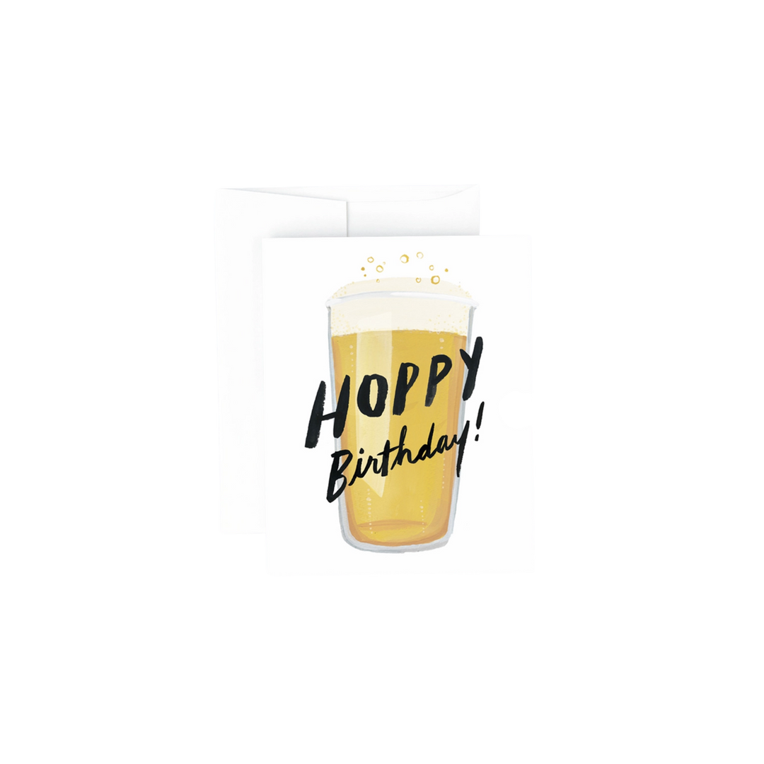 Hoppy Birthday Beer Card