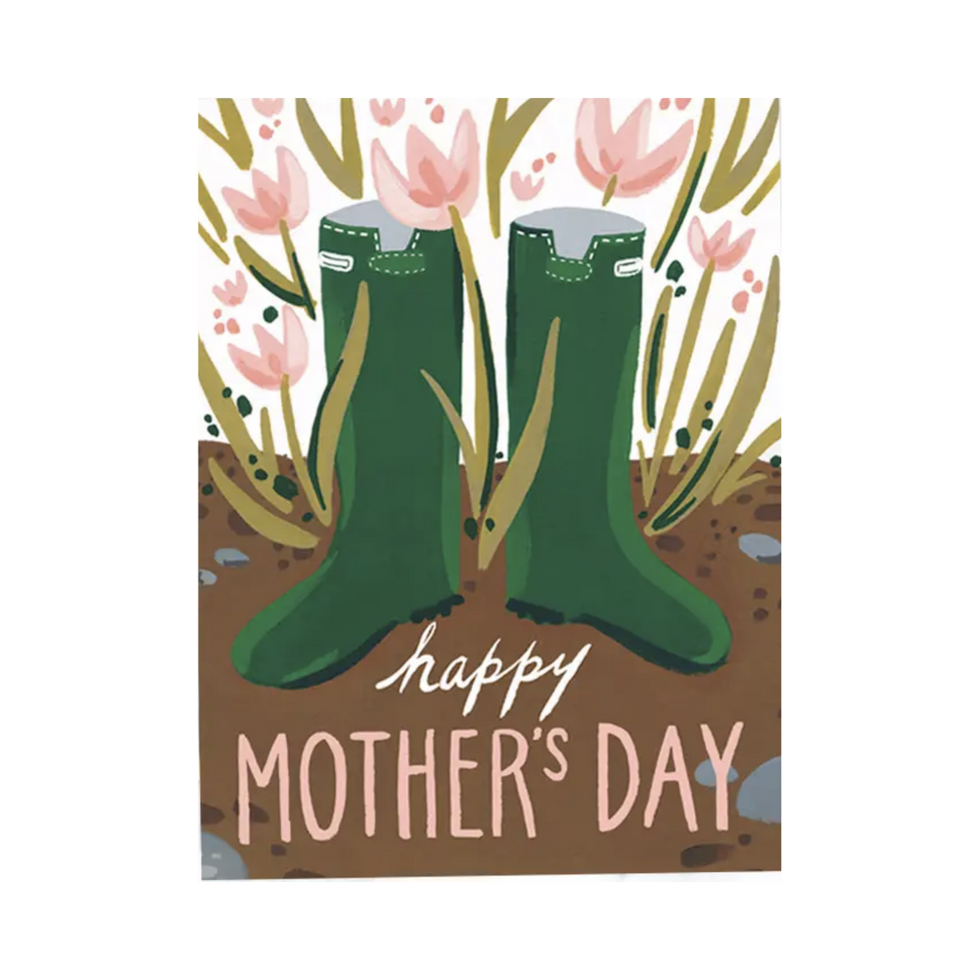 Mother's Day Wellies Card