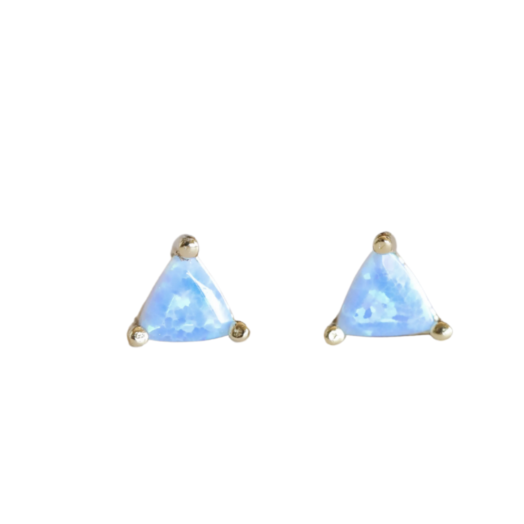 Opal Mini Energy Gem Earrings