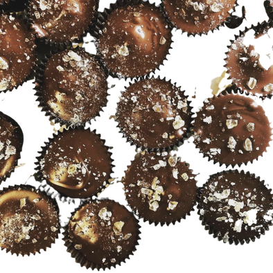 Laughing Moon Chocolate Specialty Cups