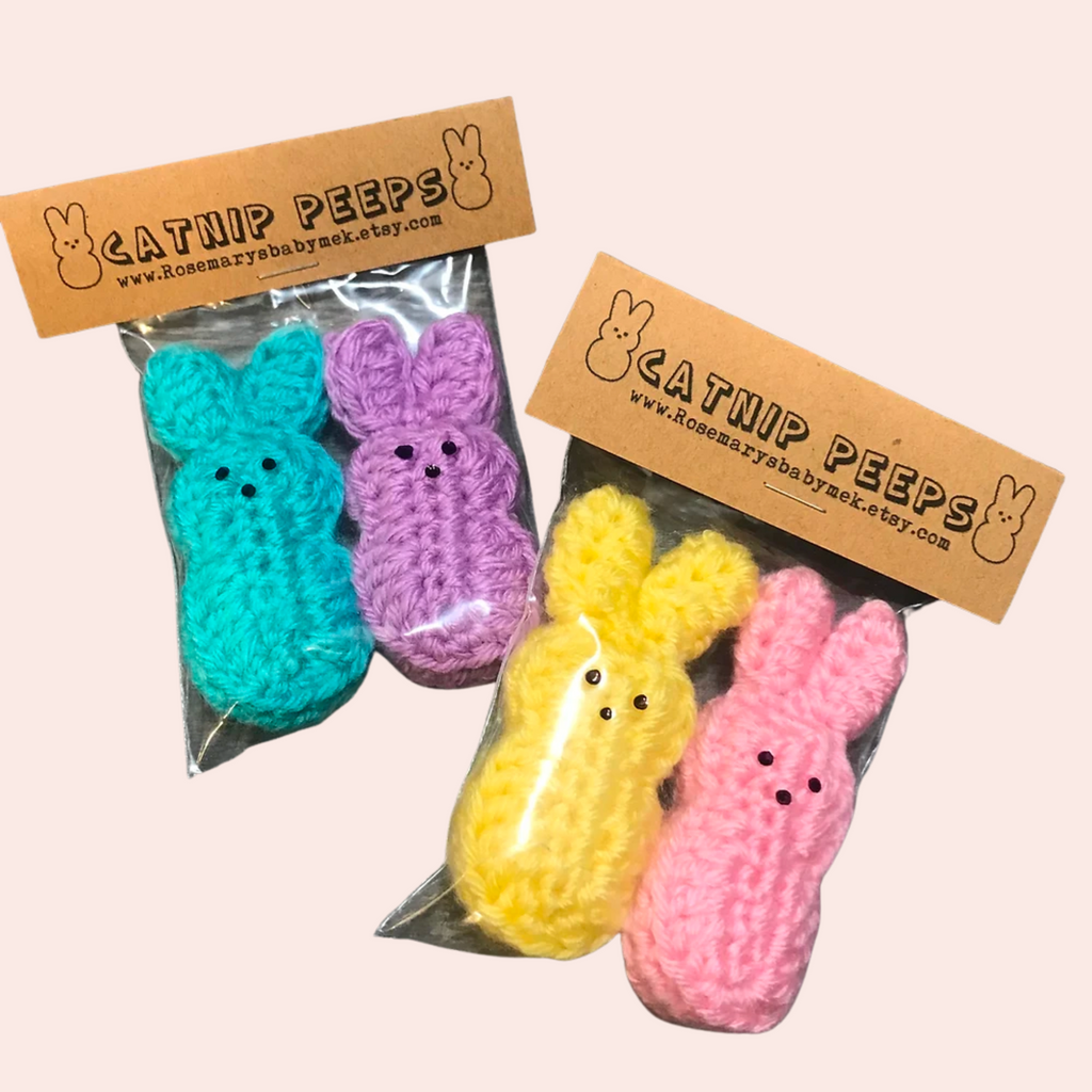 Catnip Peeps Toy Golden Hour Gift Co