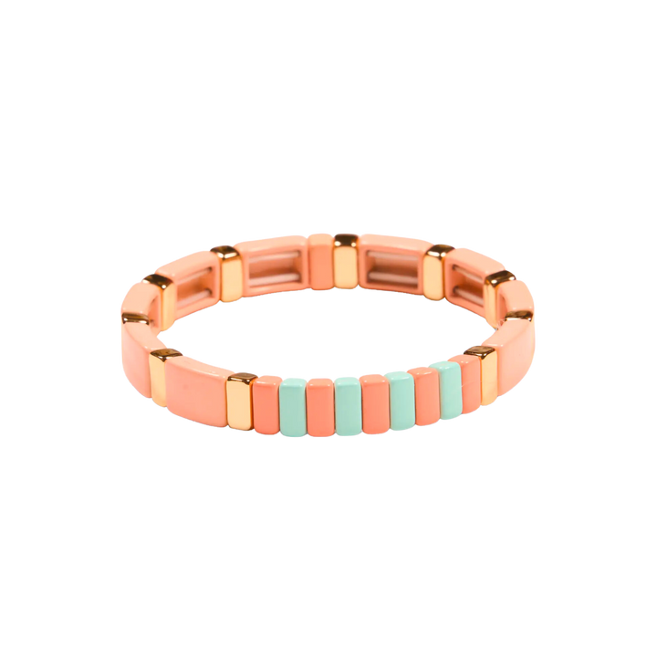 Pastel Cloud Tile Bracelet