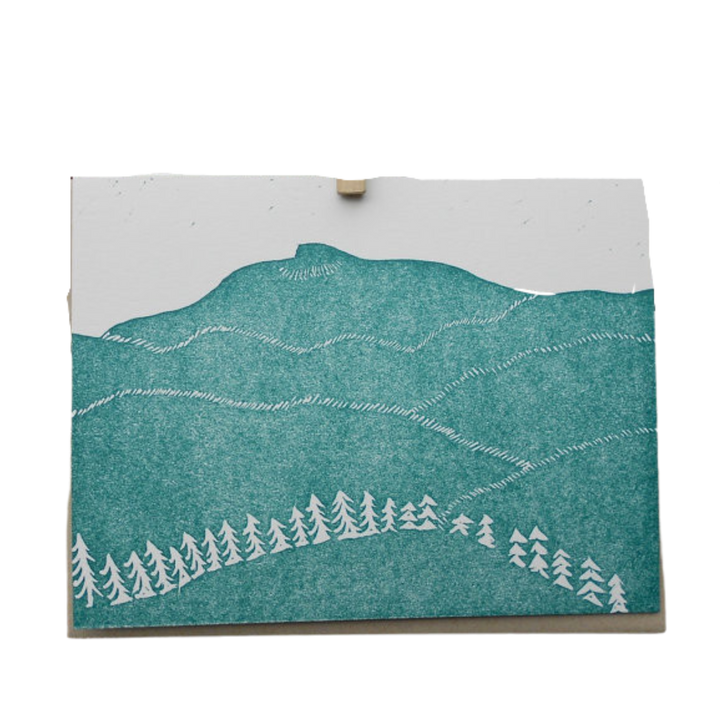 Camel's Hump Letterpress Card Box Set