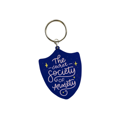 Secret Society of Anxiety Keychain
