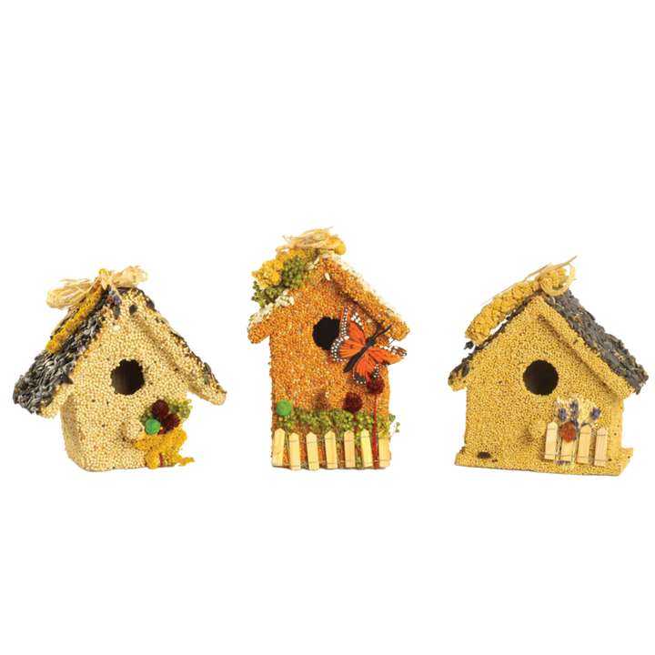 Birdie Cottage All Season Bird Feeder - Assorted