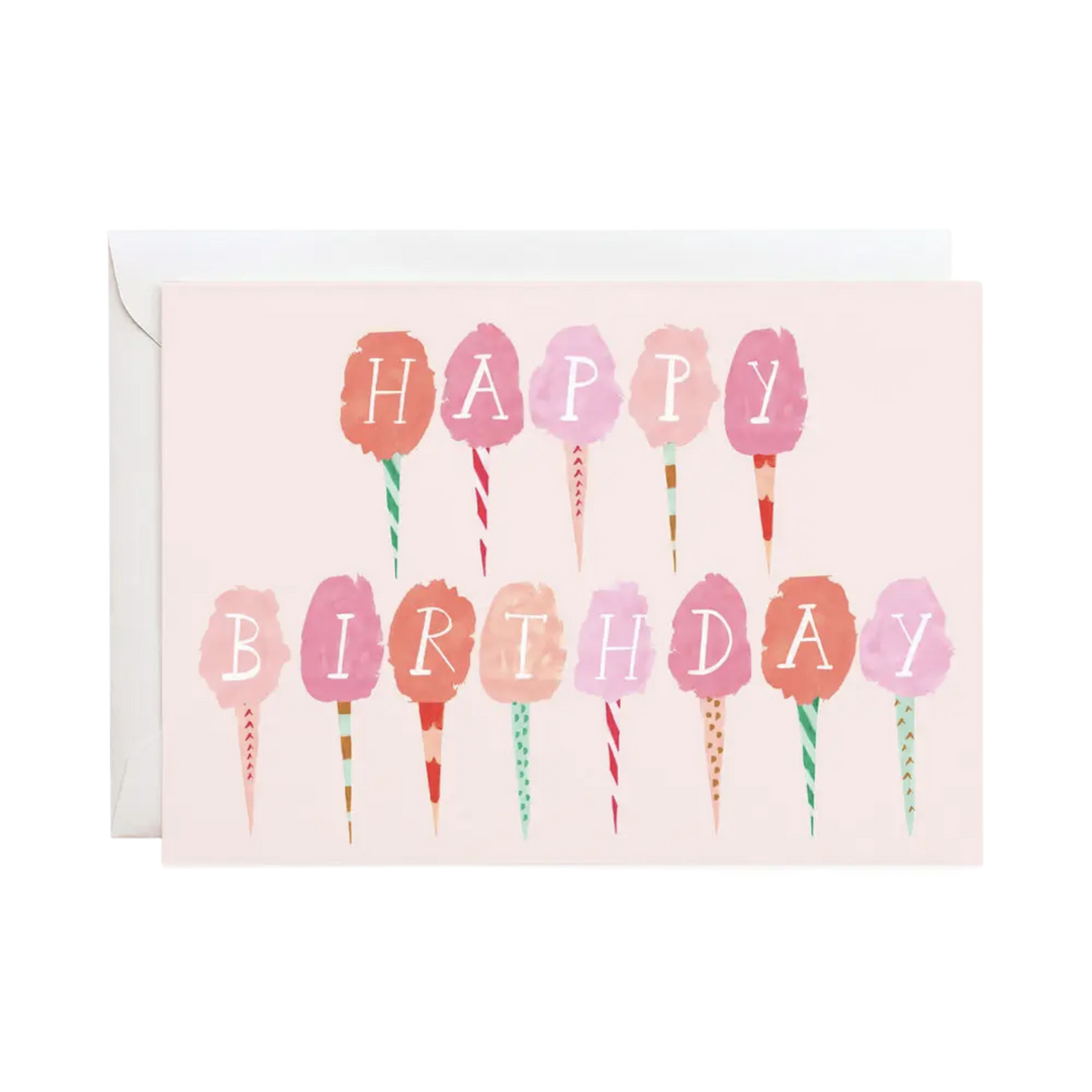 Cotton Candy - Greeting Card
