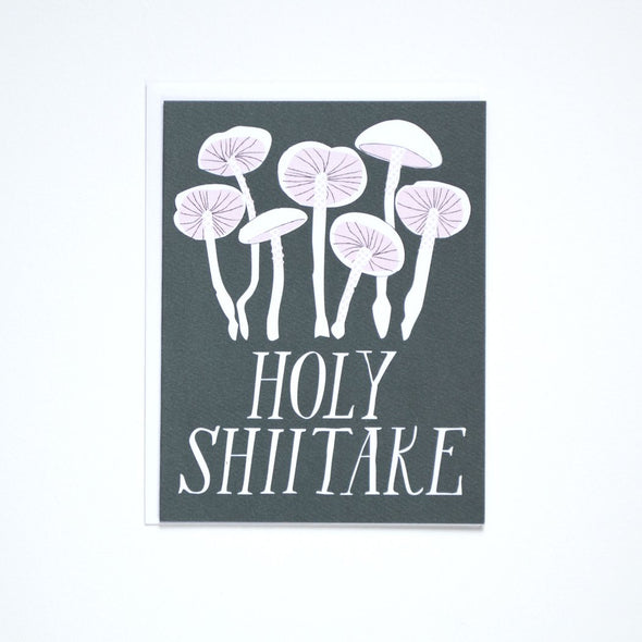 Holy Shiitake All Occasion Greeting Card