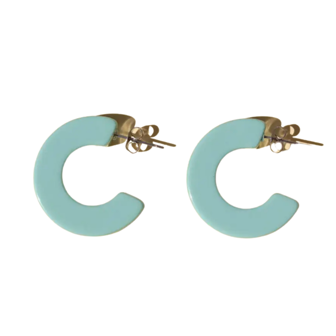 Ray Hoop Earrings